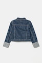 Dziewczynka Guess kurtka jeansowa dziecięca J5RL03.D5D90.PPYA niebieski