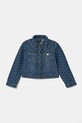 Детская джинсовая куртка Guess без подкладки голубой J5RL08.D45E0.PPYA