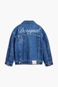 Девочка Детская джинсовая куртка Desigual 25SGED02 тёмно-синий