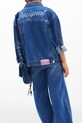 Детская джинсовая куртка Desigual 25SGED02 тёмно-синий