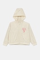 Dětská bunda EA7 Emporio Armani nezateplené béžová 7G000050.AF12454