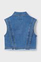 Mayoral vestă denim pentru copii 3364.6F.Mini.PPYA albastru SS25