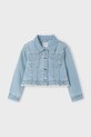 Dětská riflová bunda Mayoral 3408.6H.Mini.PPYA modrá SS25