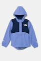 The North Face geaca copii ANTORA RAIN JACKET cu captuseala violet NF0A8A490YI1