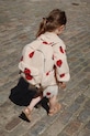 Detská bunda bomber Konges Sløjd JODY TEDDY JACKET GRS KS102308