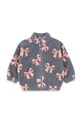Dětská bomber bunda Konges Sløjd JODY TEDDY JACKET GRS KS102308 modrá SS25