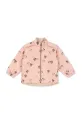 Dětská bunda Konges Sløjd THERMO FRILL JACKET GRS KS102318 růžová SS25