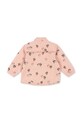 DÍVKA Dětská bunda Konges Sløjd THERMO FRILL JACKET GRS KS102318 růžová