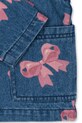 Konges Sløjd kurtka jeansowa dziecięca MAGOT COLLAR JACKET GOTS niebieski KS102811