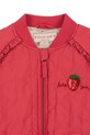 Дитяча куртка-бомбер Konges Sløjd JUNO SPARKLE BOMBER JACKET рожевий KS102314