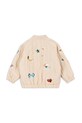 Dětská bomber bunda Konges Sløjd JUNO SEQUIN BOMBER JACKET KS103009 béžová SS25