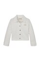 Дитяча джинсова куртка Calvin Klein Jeans IG0IG02844.PPYA білий SS25