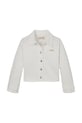 Дитяча джинсова куртка Calvin Klein Jeans IG0IG02844.PPYA білий SS25