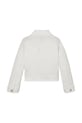 Дівчинка Дитяча джинсова куртка Calvin Klein Jeans IG0IG02844.PPYA білий