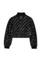 Детская хлопковая куртка Karl Lagerfeld Z30487.114.150 чёрный SS25