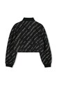 Девочка Детская хлопковая куртка Karl Lagerfeld Z30487.114.150 чёрный