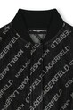 Детская хлопковая куртка Karl Lagerfeld чёрный Z30487.114.150