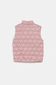 United Colors of Benetton vestă copii 2YCUGJ00L.P.Seasonal roz SS25
