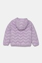 United Colors of Benetton kurtka dziecięca 21INGN02Z.P.Season.PPYA fioletowy SS25