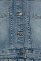 Deklice Bombažna jakna iz jeansa United Colors of Benetton 2PORGN03M.P.Seasonal modra