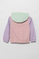 Дитяча куртка United Colors of Benetton 2IGGGN03L.P.Seasonal рожевий SS25