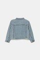 United Colors of Benetton geacă de blugi pentru copii 2UTPGN03N.P.Seasonal albastru SS25