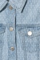 Dziewczynka United Colors of Benetton kamizelka jeansowa dziecięca 22P6CJ011.G.Seasonal niebieski