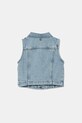 United Colors of Benetton vestă din denim pentru copii 22MHGJ00N.P.Seasonal albastru SS25