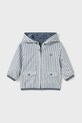 Mayoral Newborn kurtka dwustronna niemowlęca niebieski 1456.1L.Newborn.PPYH