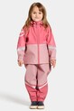 Дитячий комбінезон та куртка Didriksons WATERMAN KIDS SET з капюшоном рожевий 505585