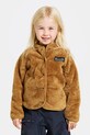 Didriksons kurtka dziecięca MYLLA KIDS FULL B bez kaptura brązowy 505793