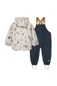 Παιδικό σετ Liewood Manu Rainwear Set LW19910 σκούρο μπλε SS25