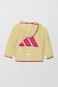 Chlapec Detská bunda adidas JC9437 žltá