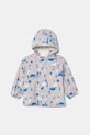 Detská nepremokavá bunda The North Face BABY ANTORA RAIN JACKET nezateplené sivá NF0A7ZZS5VJ1