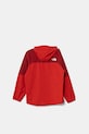 The North Face kurtka dziecięca TEEN HIKE PACKABLE SHELL NF0A8AY47IR1 czerwony SS25
