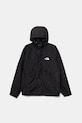 The North Face kurtka dziecięca TEEN MOUNTAIN WIND JACKET pozostałe czarny NF0A8B80JK31