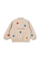 Konges Sløjd geacă bomber pentru copii JUNO BOMBER JACKET cu captuseala bej KS102313