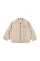 Konges Sløjd geacă bomber pentru copii JUNO BOMBER JACKET KS102313 bej SS25