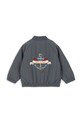 Detská bunda bomber Konges Sløjd JUNO BOMBER JACKET KS102313 sivá SS25