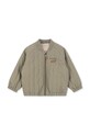 Chlapec Detská bunda bomber Konges Sløjd JUNO BOMBER JACKET KS102313 zelená