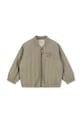 CHLAPEC Dětská bomber bunda Konges Sløjd JUNO BOMBER JACKET KS102313 zelená