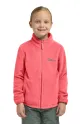 Дитяча кофта Jack Wolfskin TAUNUS JACKET K без капюшона рожевий 1609482.92.152