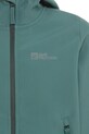 Chłopiec Jack Wolfskin kurtka dziecięca FOURWINDS JACKET KIDS A61854.92.152 zielony