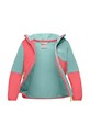 Jack Wolfskin geaca copii TURBULENCE HOODED JKT K A63683.164.176 portocaliu
