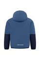 Chłopiec Jack Wolfskin kurtka dziecięca TURBULENCE HOODED JKT K A63683.92.152 granatowy