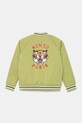 Dětská bomber bunda Kenzo Kids K61171.126.150 zelená SS25