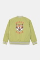 Dětská bomber bunda Kenzo Kids K61171.126.150 zelená SS25