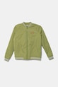 Kenzo Kids kurtka bomber dziecięca bez kaptura zielony K61171.162