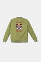 Kenzo Kids geacă bomber pentru copii K61171.162 verde SS25