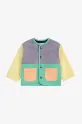 Bobo Choses giacca per bambini in cotone 125AB092 verde SS25